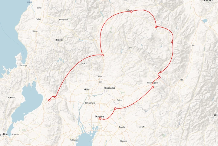 sekigahara-takayama-naksendo-nagoya